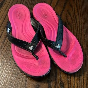 Disney croc sandals